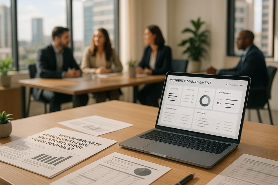 Which Property Management Companies Outsource Most of Their Services?